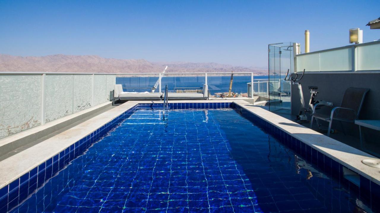 Exclusive Penthouse By The Sea Apartment Eilat Bagian luar foto