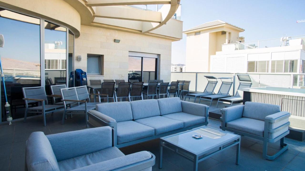 Exclusive Penthouse By The Sea Apartment Eilat Bagian luar foto